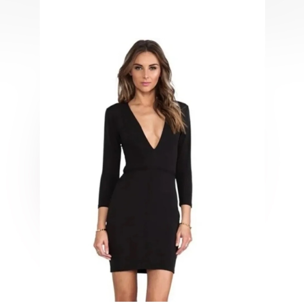 Bec & Bridge Black Mini Dress